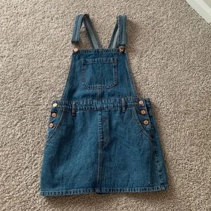 Denim overalls